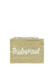 Bridesmaid Beaded Pouch, , large
