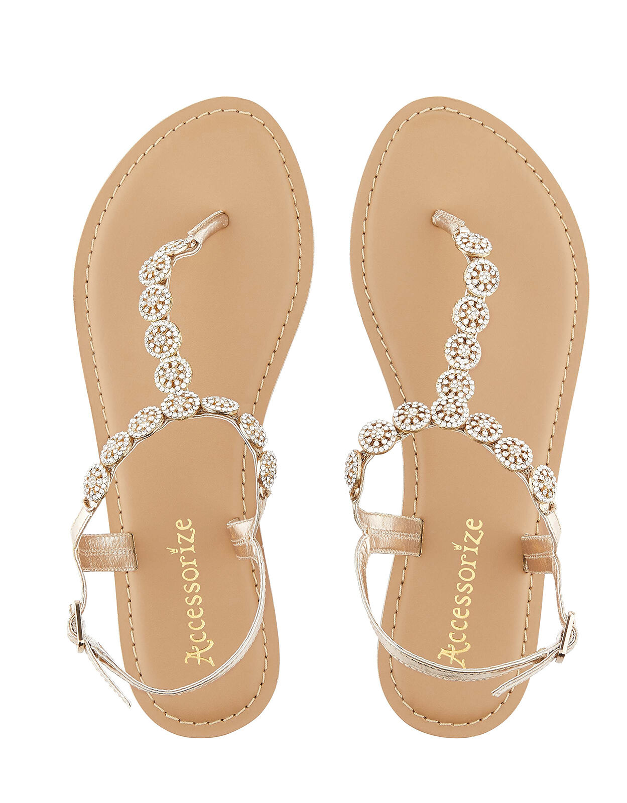 diamante sandals