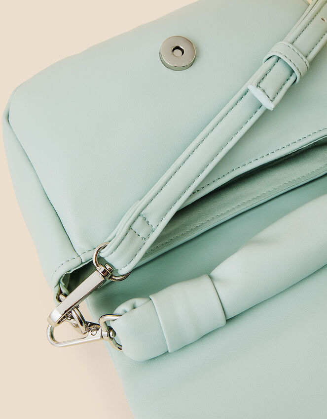 Puffer Cross-Body Bag, Green (GREEN), large