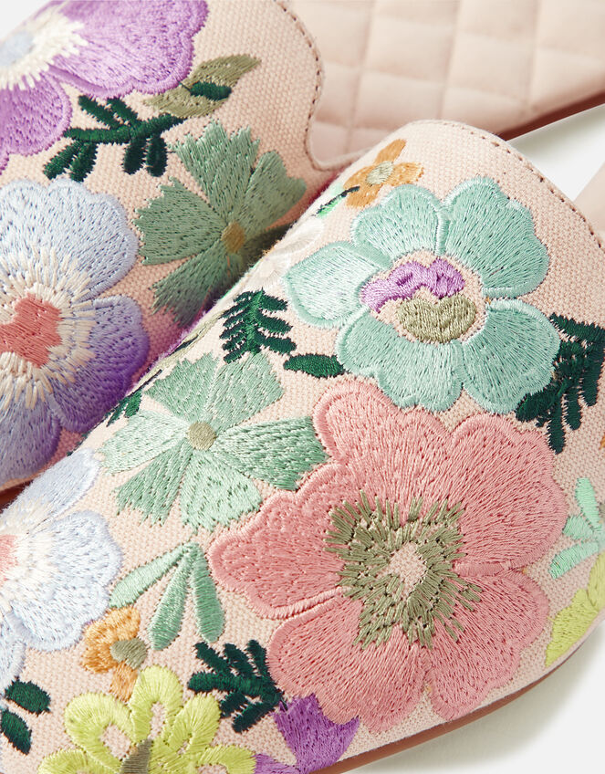 Hampton Floral Slippers, Multi (BRIGHTS-MULTI), large