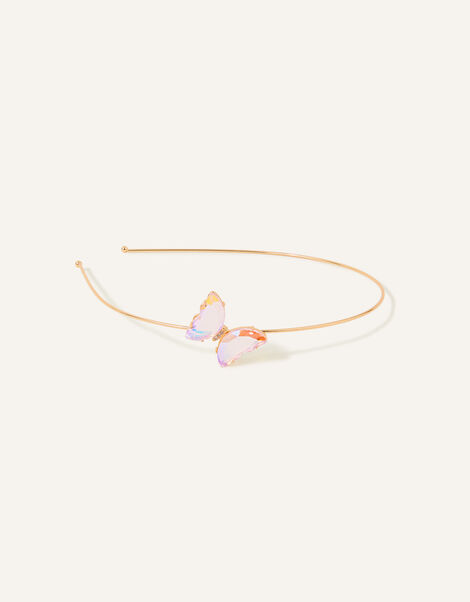Girls Party Gem Butterfly Headband, , large