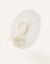 Flower Disc Headband, Ivory (IVORY), large