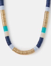 Disc Beaded Necklace, , large