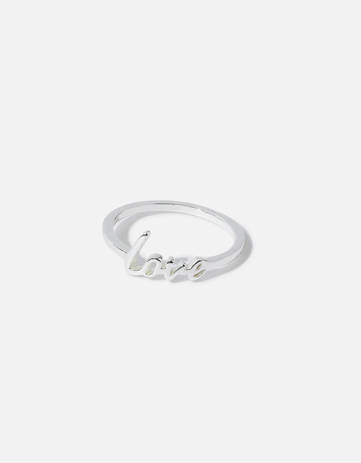 Love ring top sterling silver