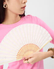 Lace Foldable Fan, , large