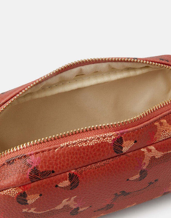 Sausage Dog Print Make Up Bag, , large