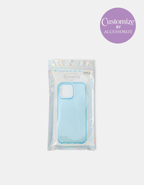 Plain iPhone 16 Pro Max Phone Case, Blue (BLUE), large