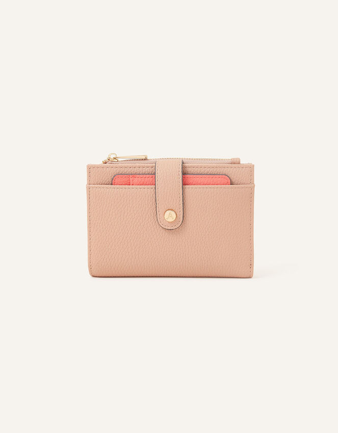 Removable Card Holder Purse, Nude (NUDE), large