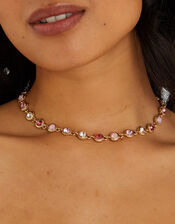 Eclectic Gem Collar Necklace, , large