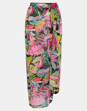 Tropical Print Sarong, , large