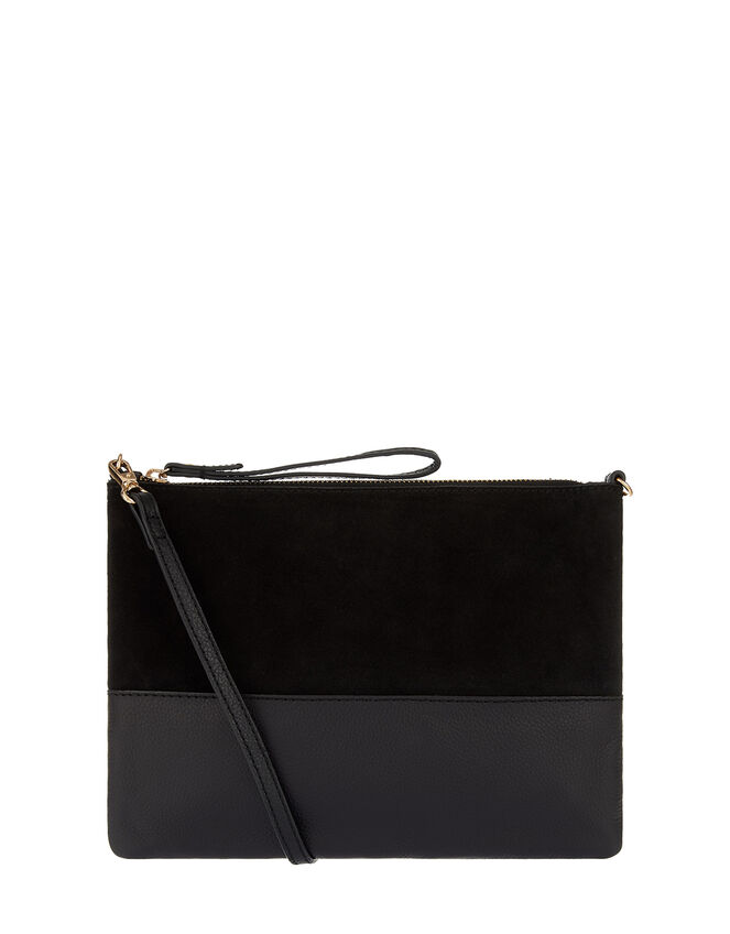 Carmela Leather Cross Body Bag, , large