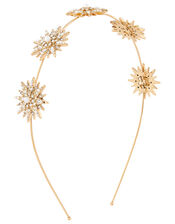 Starburst Pearl and Crystal Headband, , large