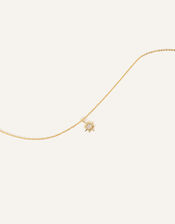 14ct Gold-Plated Star Pendant Necklace, , large