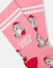 Santa Paws Christmas Socks, , large
