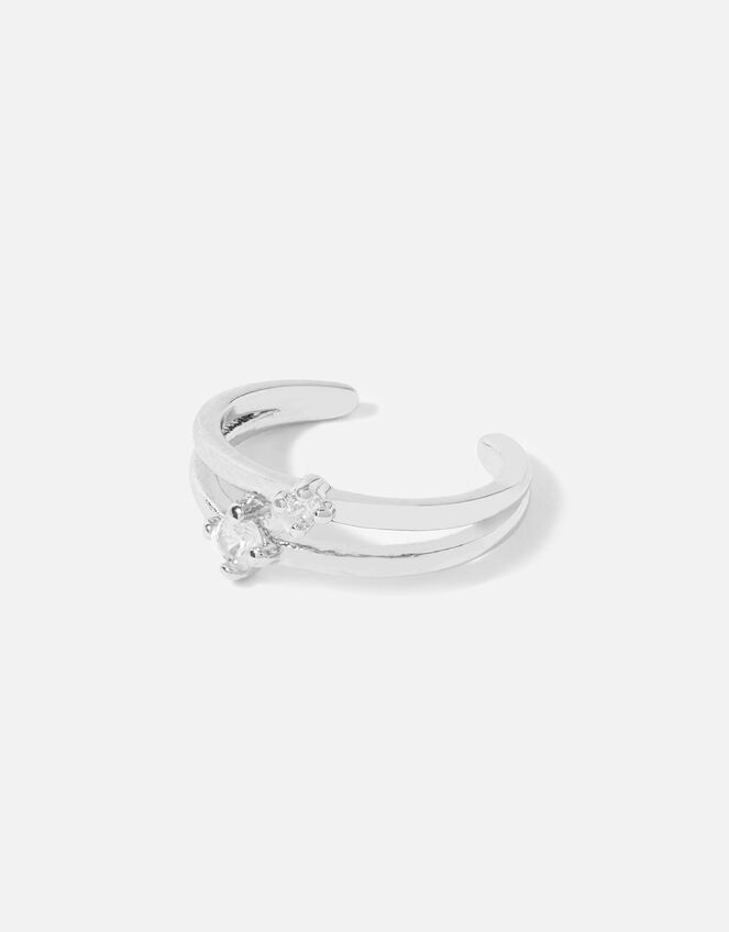 Platinum-Plated Ear Cuff, , large