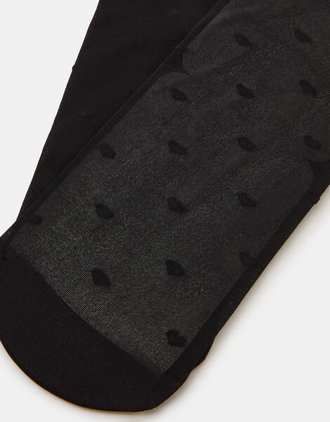 Heart Sheer Socks, , large