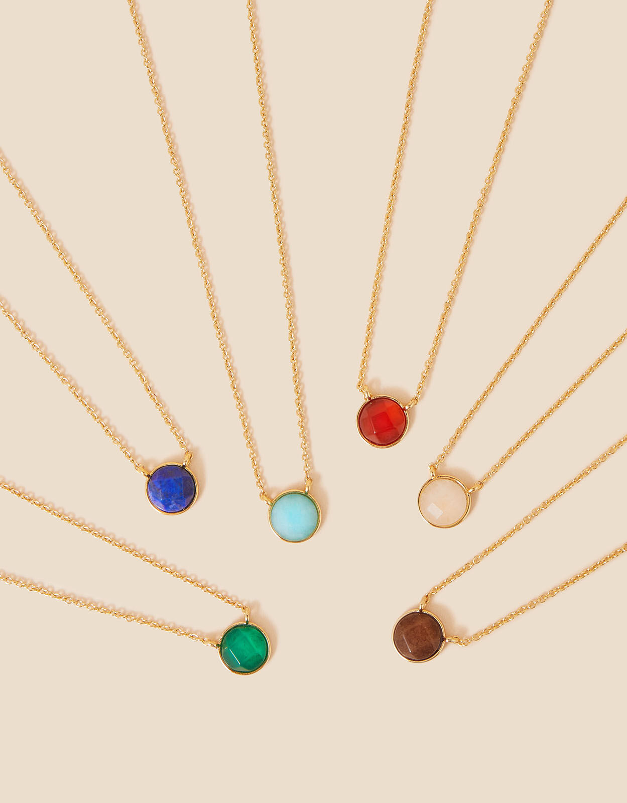 Accessorize on sale birthstone necklace