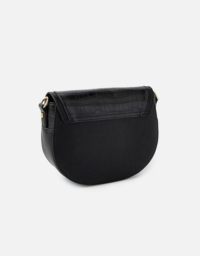 Nicola Saddle Cross-Body Bag , , large