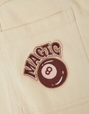 Magic 8 Ball Embroidered Iron-On Patch, , large