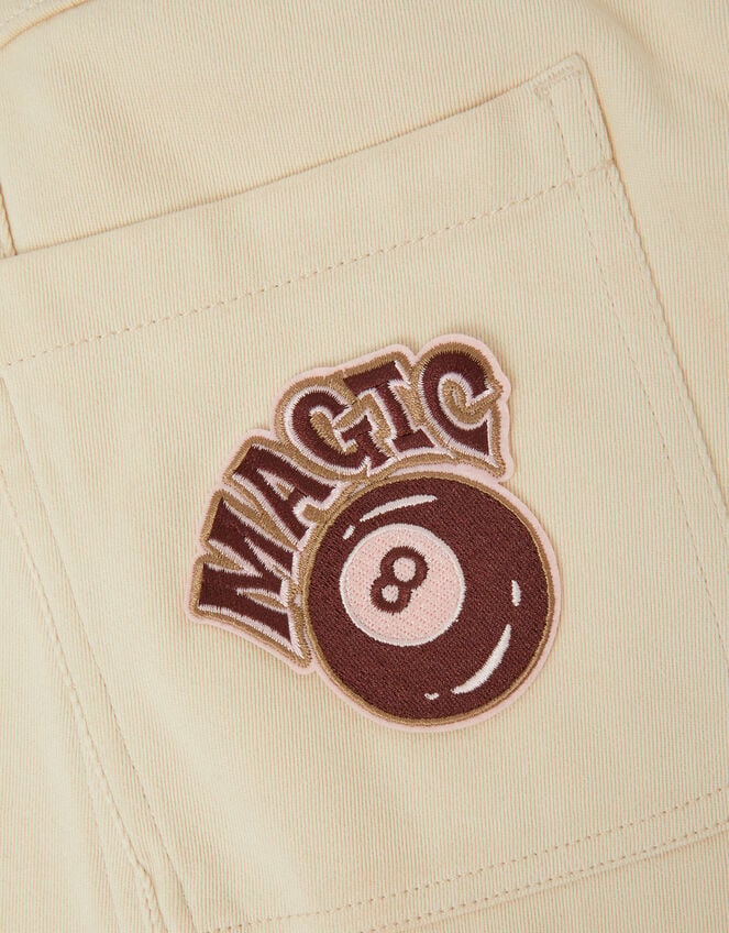 Magic 8 Ball Embroidered Iron-On Patch, , large