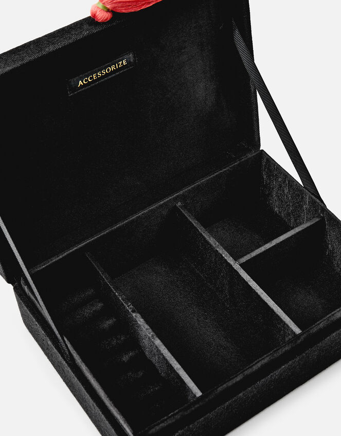 Embroidered Jewellery Box, , large