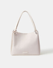 Woven Shoulder Bag, , large