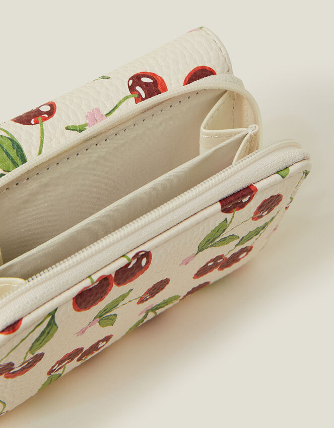 Cherry Print Purse, , large