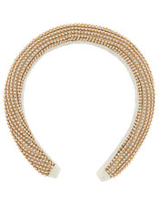Sparkle Diamante Padded Headband, , large