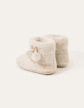 Super Soft Slipper Boots, Cream (CREAM), large
