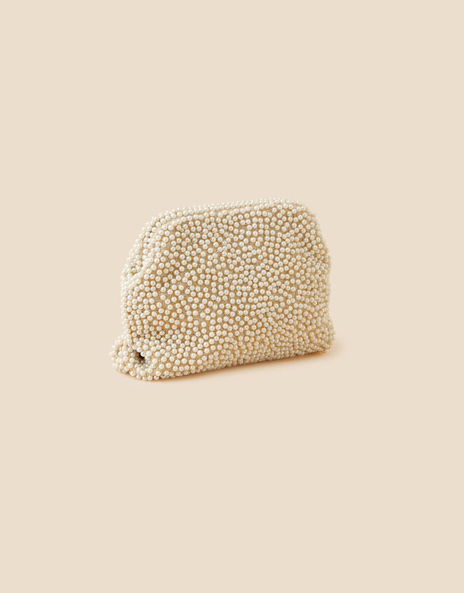 Girls Pearl Encrusted Bag, , large