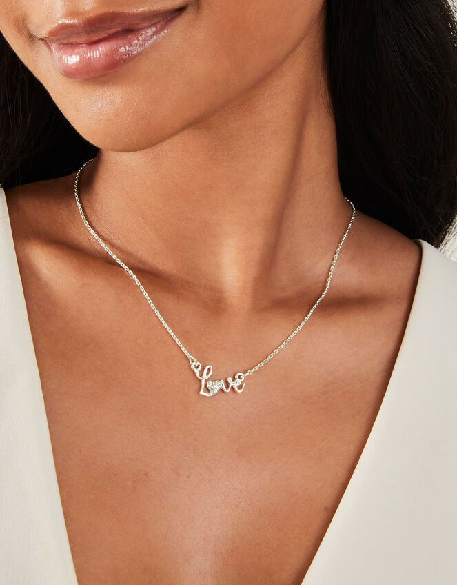 Love Pendant Necklace, , large