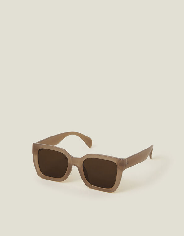 Milky Square Sunglasses, , large