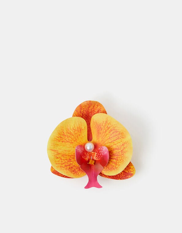 Orchid Flower Claw Clip, , large