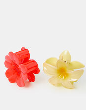2-Pack Mix Flower Claw Clips, , large