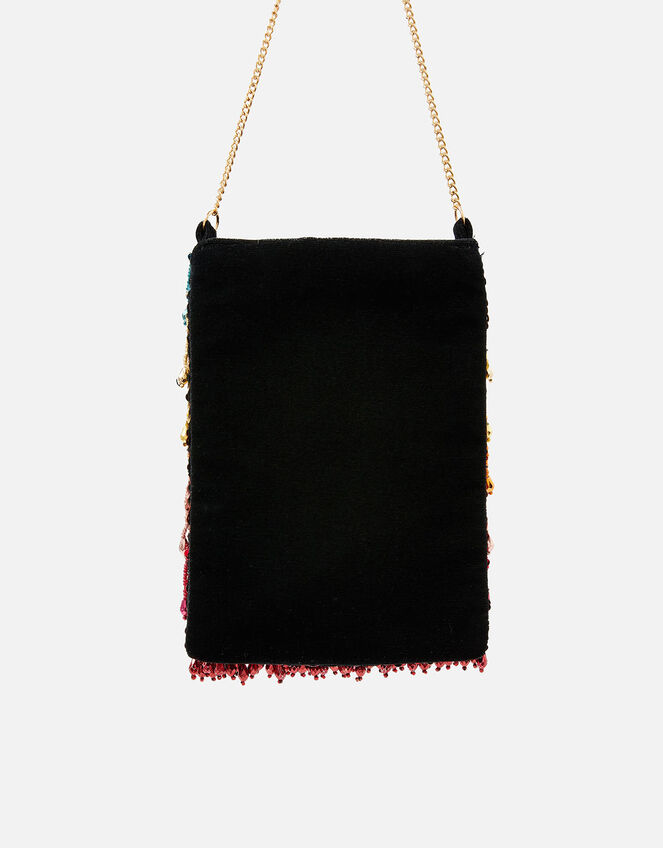 Rainbow Tassel Phone Pouch, , large