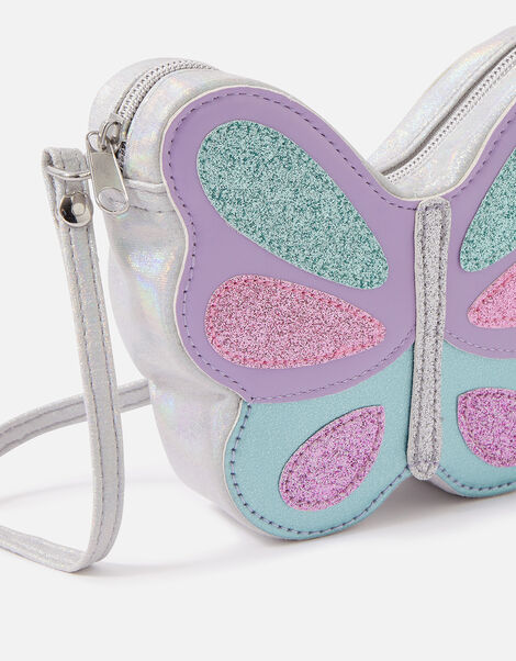 Girls Butterfly Cross-Body Bag, , large