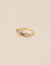 Eclectic Stone Ring, Blue (BLUE), large