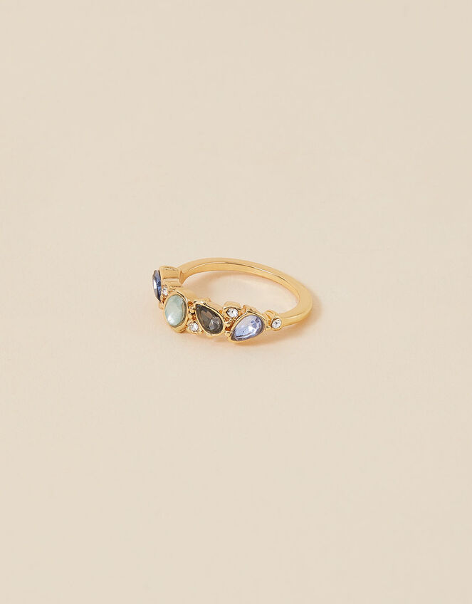 Eclectic Stone Ring, Blue (BLUE), large
