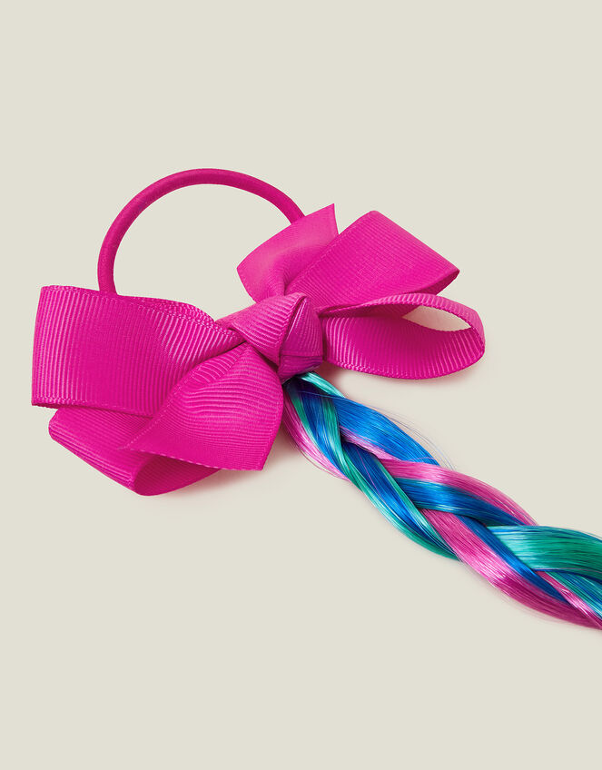 Girls Faux Hair Pony, , large