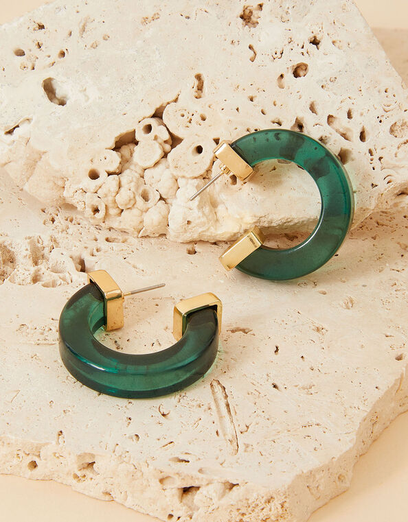 Chunky Resin Hoops , , large