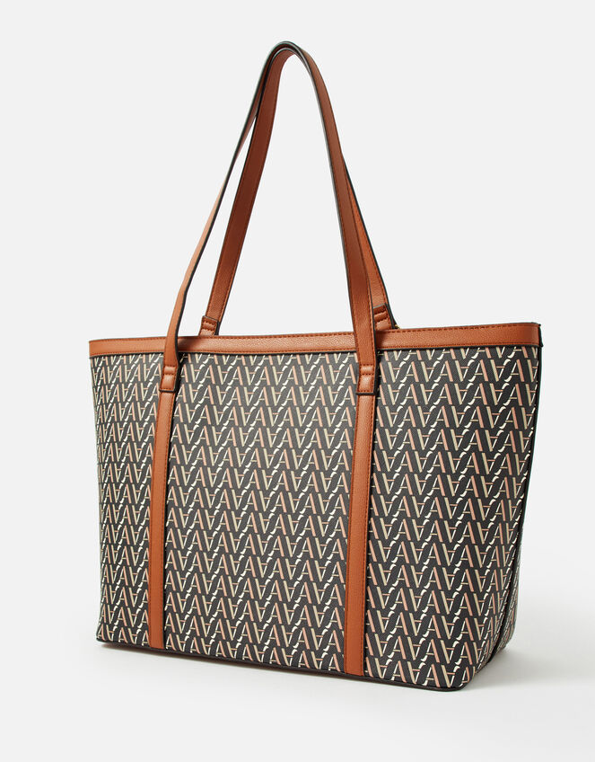 Mika Monogram Tote, , large