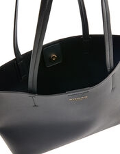 Leo Faux Leather Shopper, , large