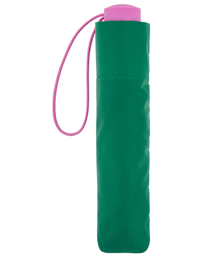 Colour Block Umbrella, Green (GREEN), large