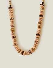Bead Stack Collar Necklace, , large