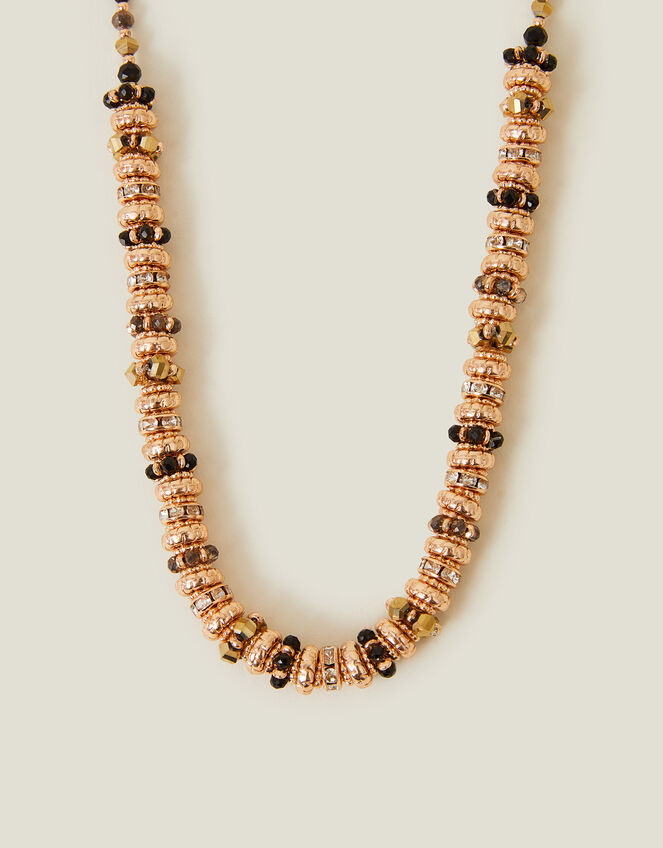 Bead Stack Collar Necklace, , large