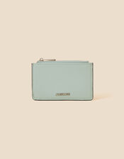Zip Card Holder, Green (LIGHT GREEN), large