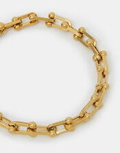 Stainless Steel Horseshoe Chain Bracelet, , large
