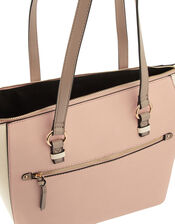 Dolly Vegan Colour-Block Tote Bag, Multi (PASTEL-MULTI), large