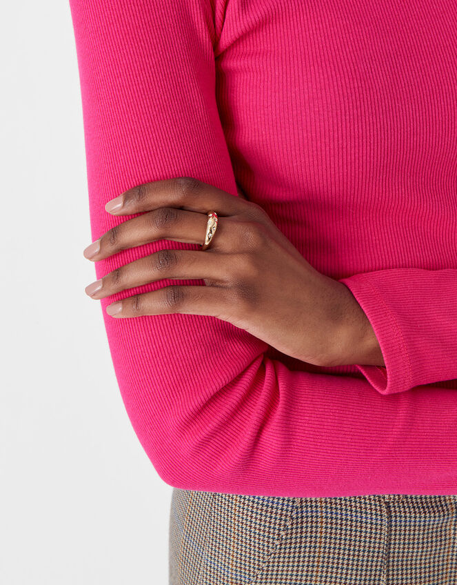 Chunky Star Ring, Gold (GOLD), large