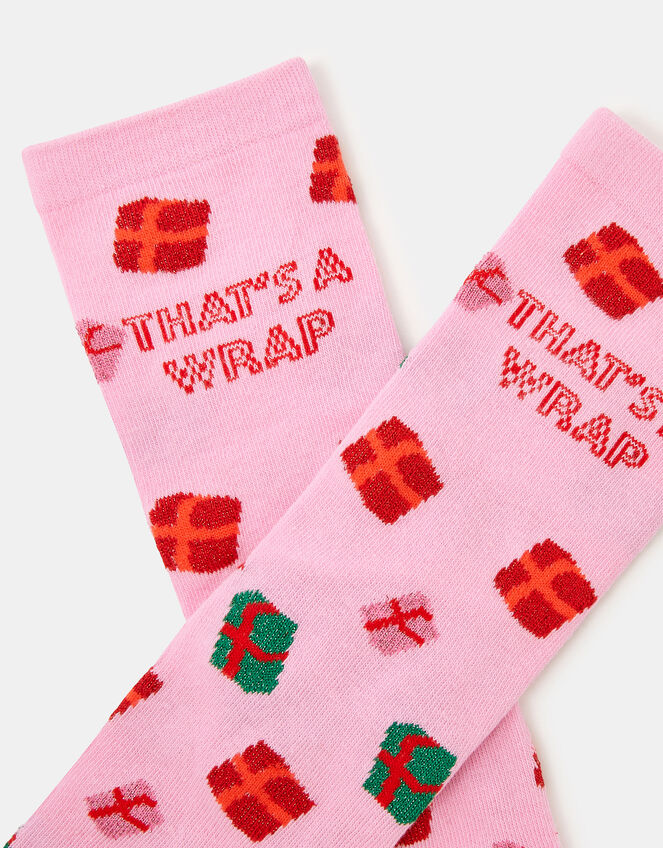 That's A Wrap Christmas Socks, , large